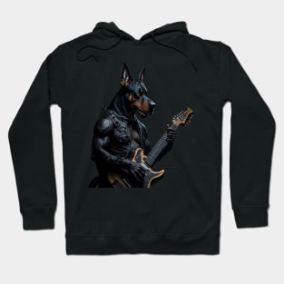 Heavy metal Dobermann, Rock and roll, Hard rock Hoodie